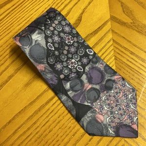 Pierre Balmain Paris Floral Tie | 100% Italian Silk